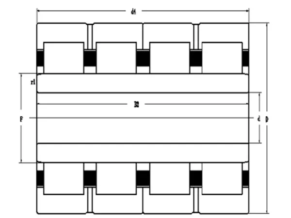 四列圓柱滾子軸承